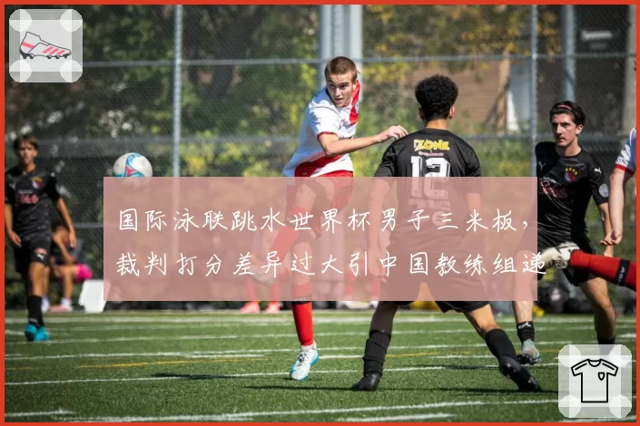 国际泳联跳水世界杯男子三米板，裁判打分差异过大引中国教练组递交抗议函